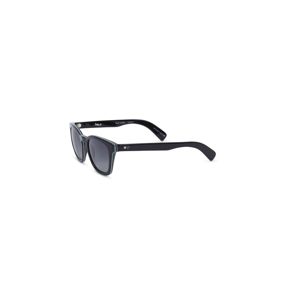 Paul Smith Rockley Gray Polarized Wayfarer Sunglasses