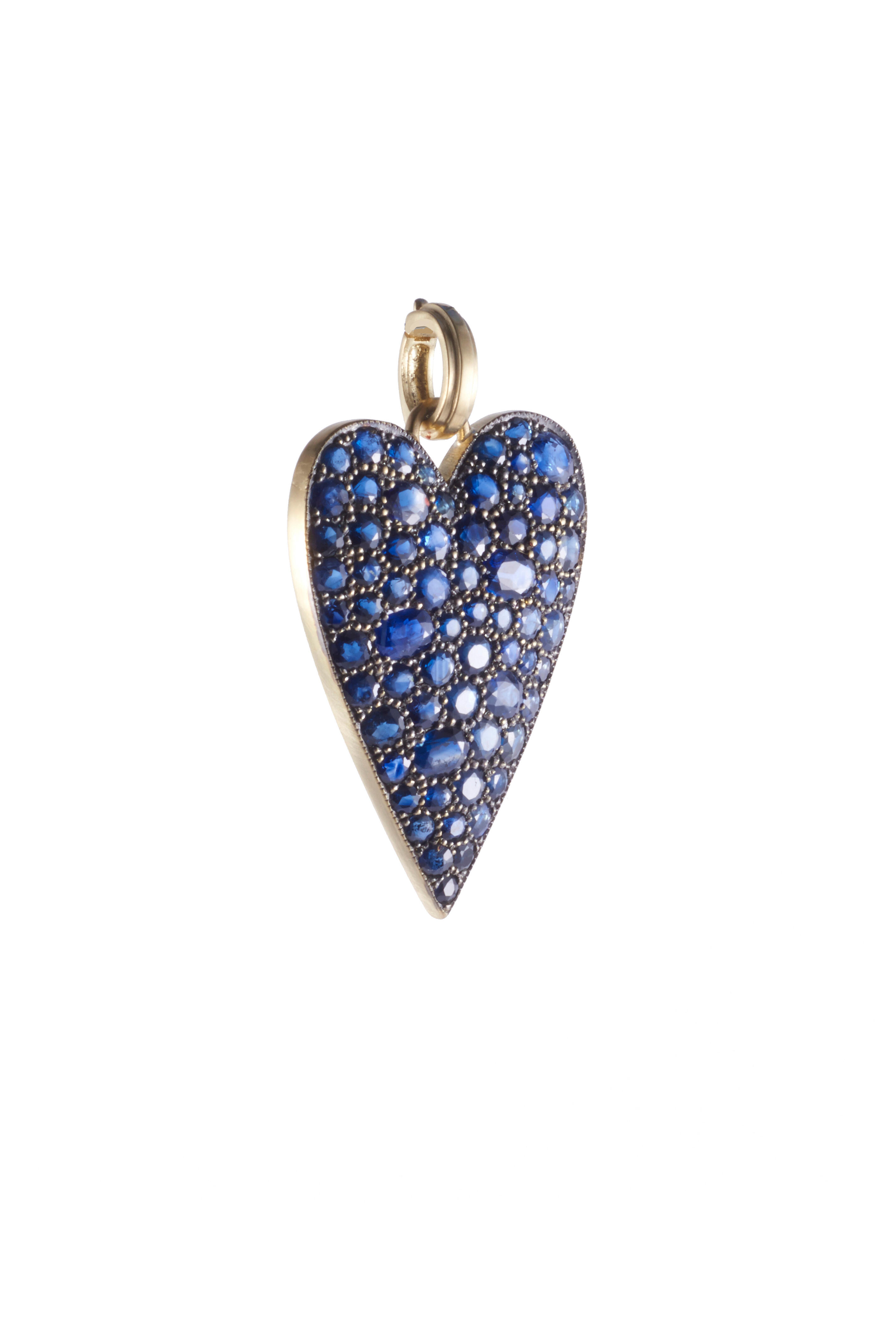 Sylva & Cie - Sapphire Heart Charm
