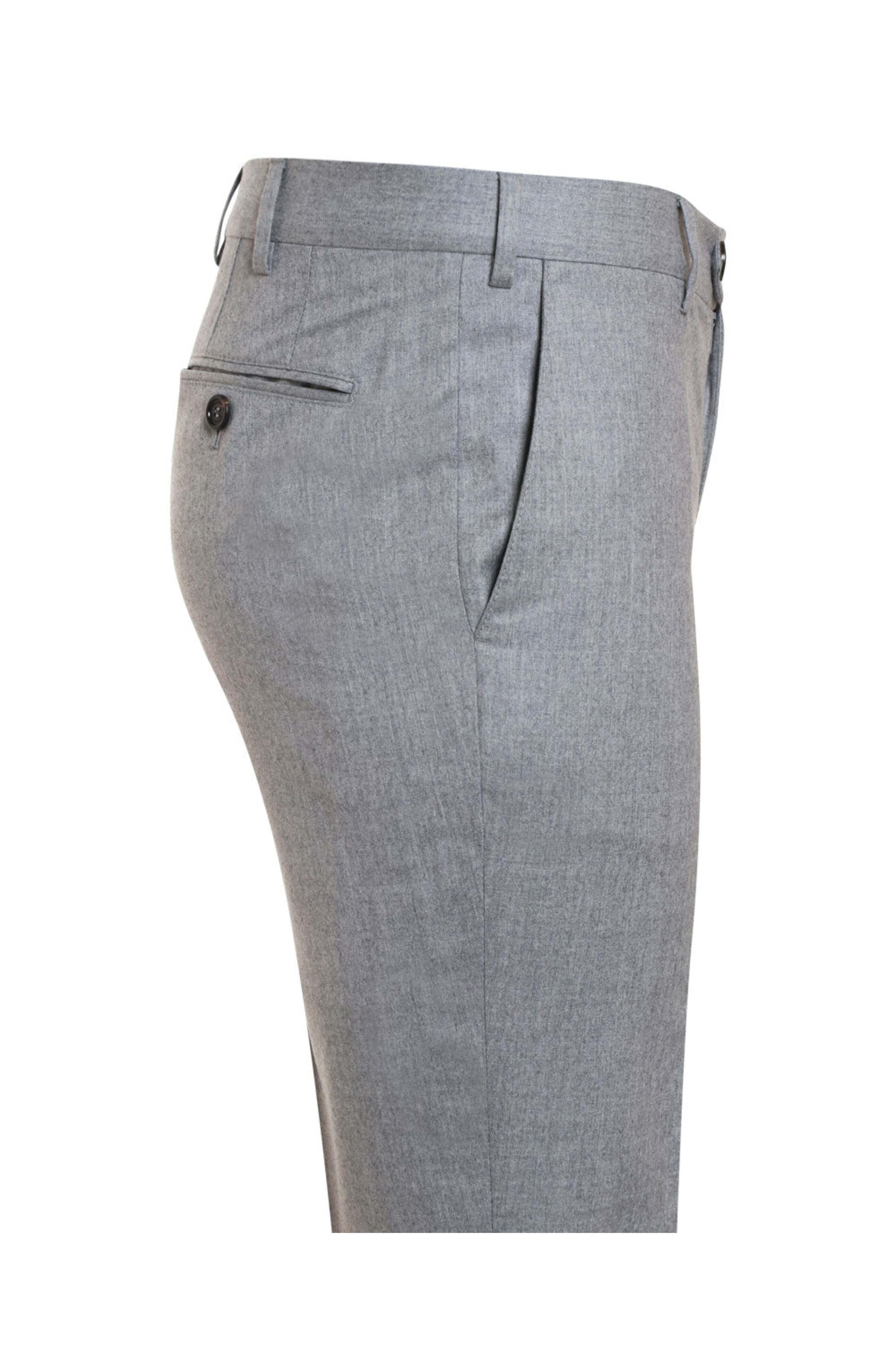 Sharkskin trousers for Man in Medium Grey | Brunello Cucinelli