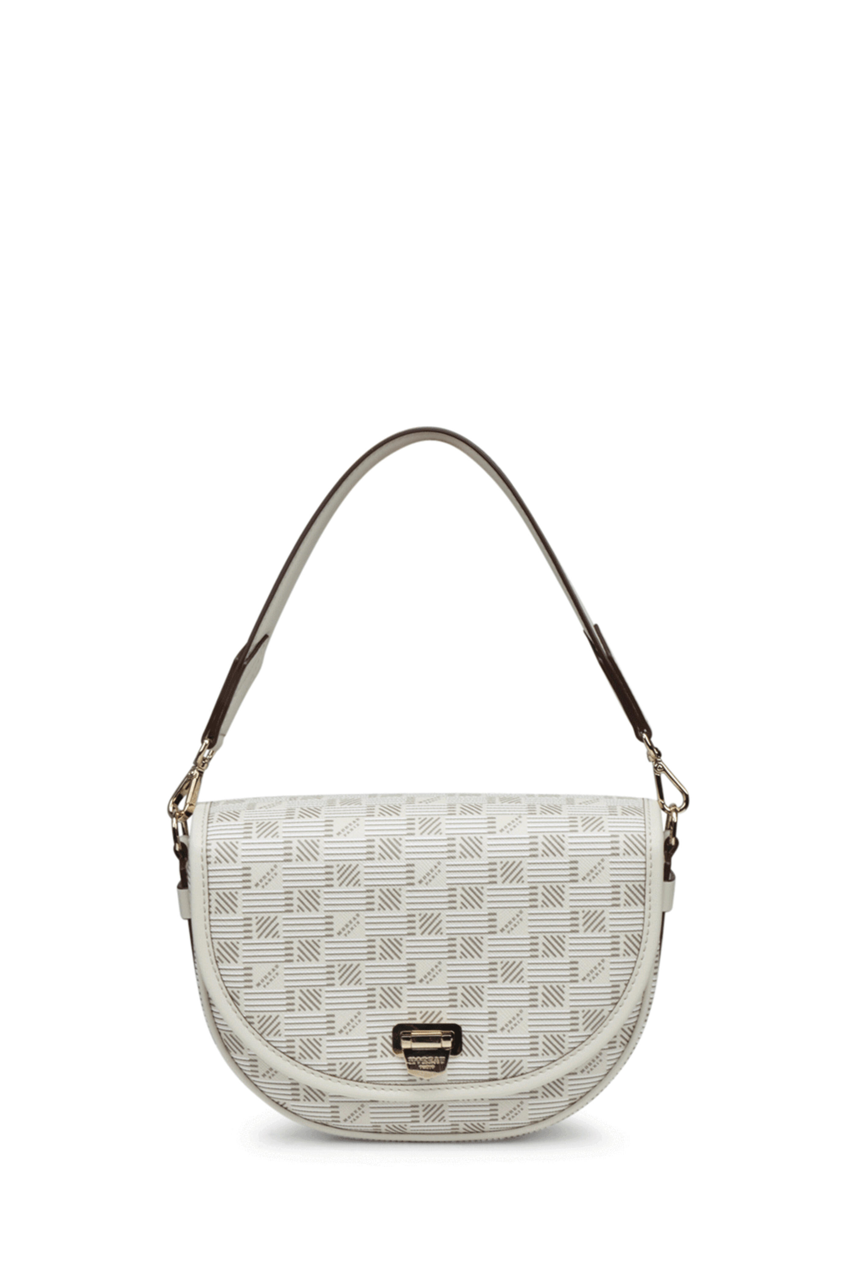 Moreau Paris - Small Flap Crossbody Bag in Champagne