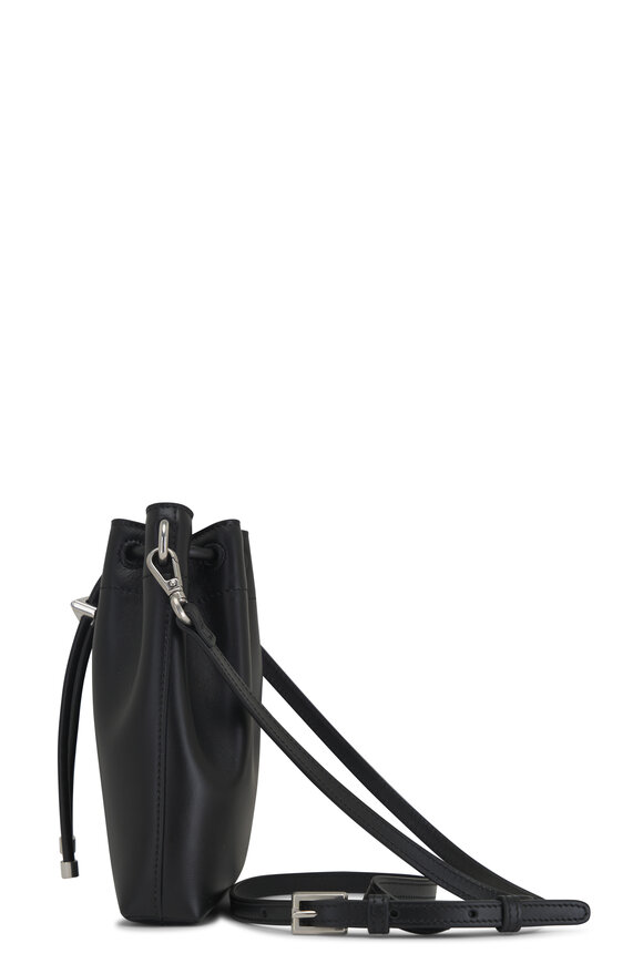 Jimmy Choo - Bon Bon Black Leather Bucket Bag