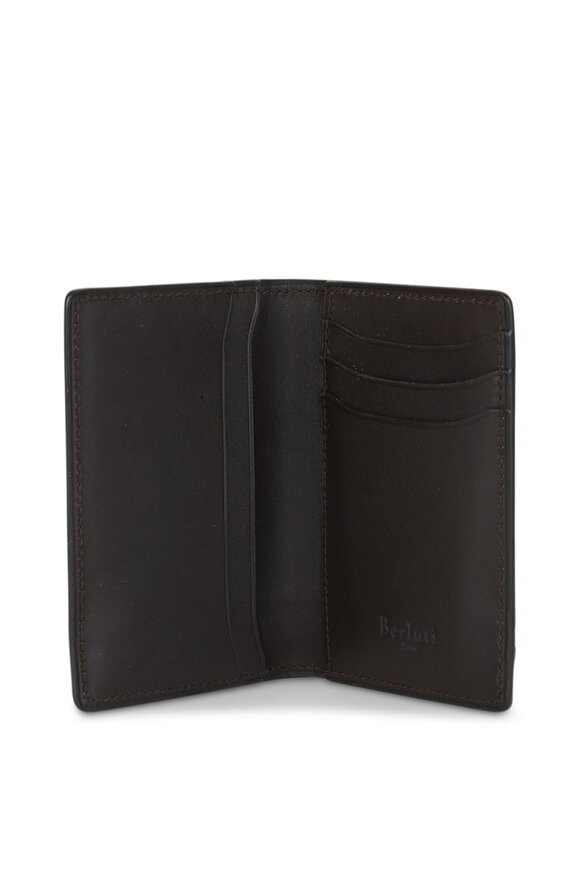 Berluti - Jagua Tobacco Leather Card Case 