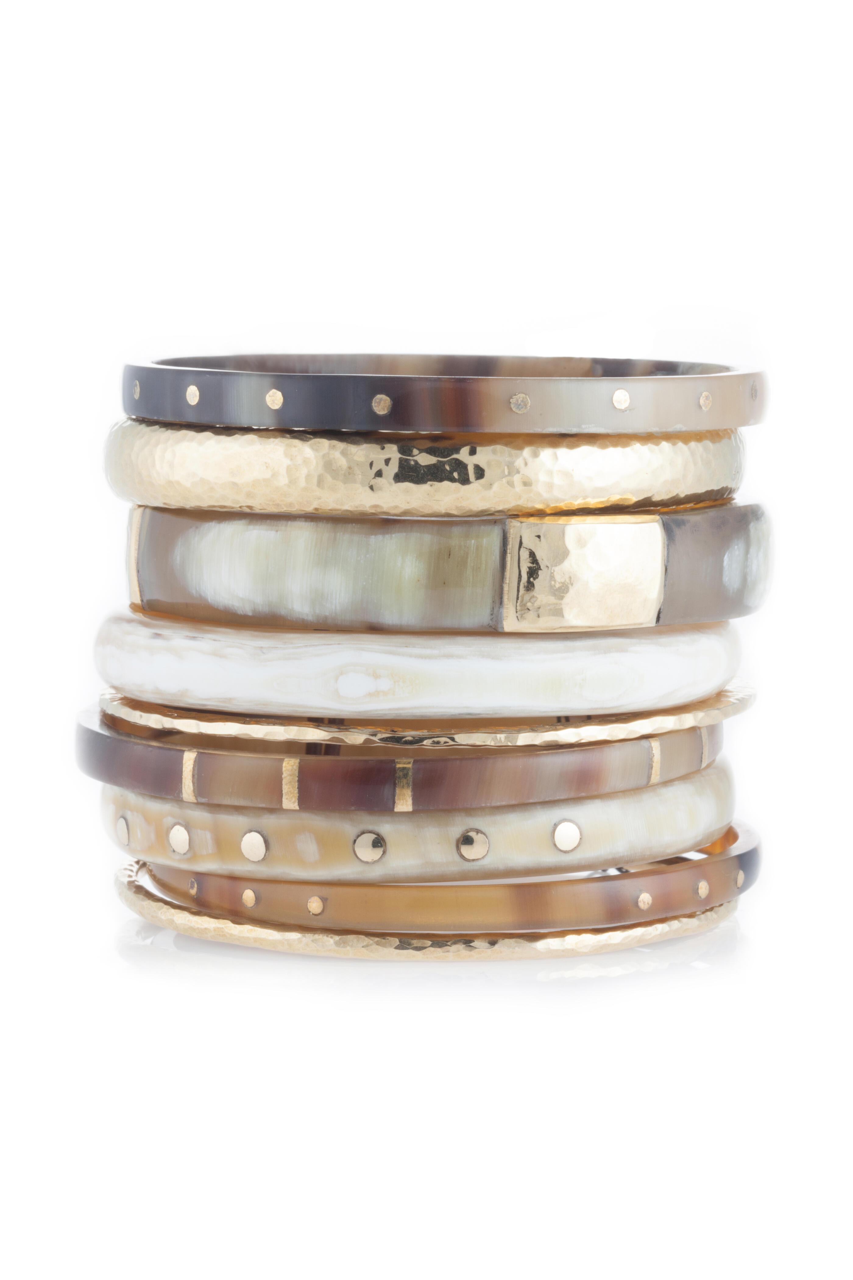 Ashley Pittman - Nene Bangles, Set Of Nine