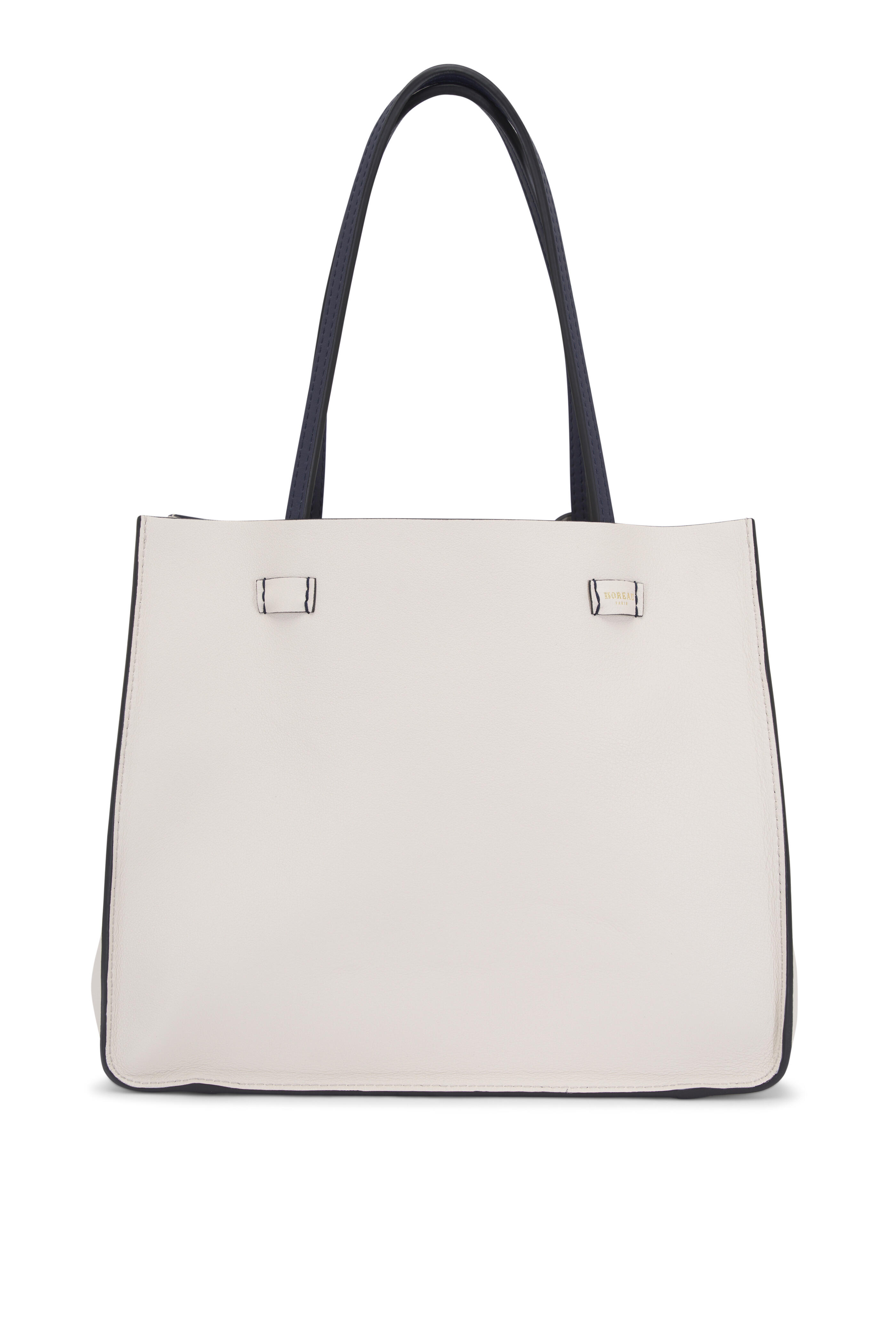 Moreau Paris - Small Vincennes Navy & White Reversible Tote
