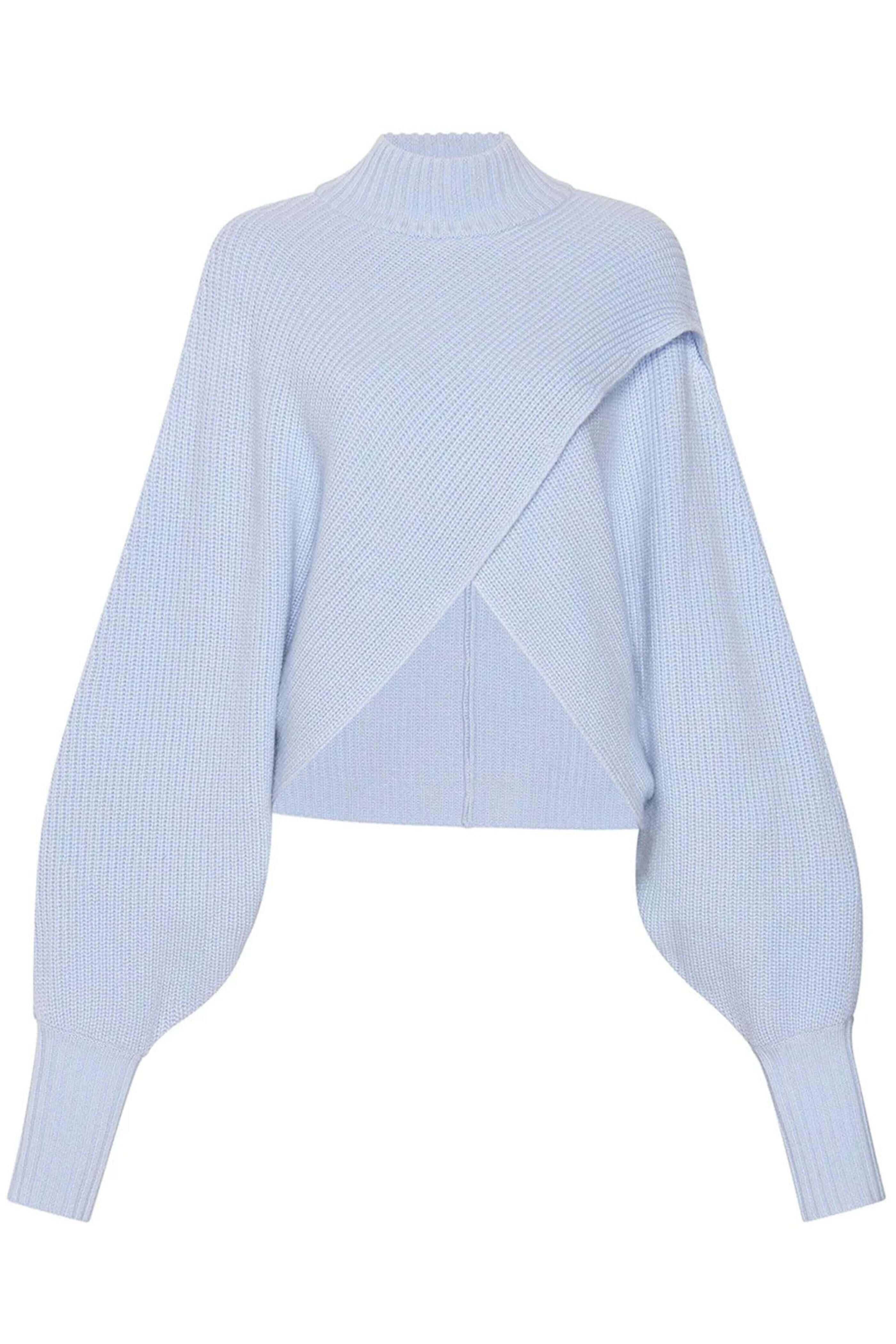 LaPointe - Celeste Cashmere Crossover Sweater