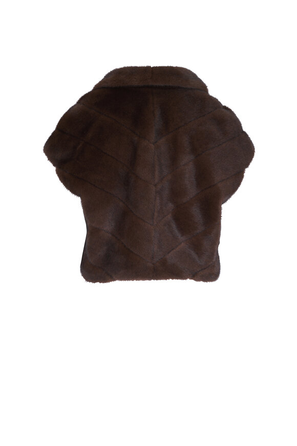 Viktoria Stass - Brown Vegan Fur Vest