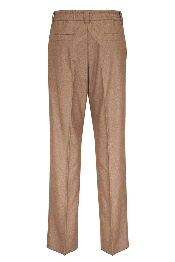 Loro Piana Reinga New Brown Chimney Mélange Pant - view 2