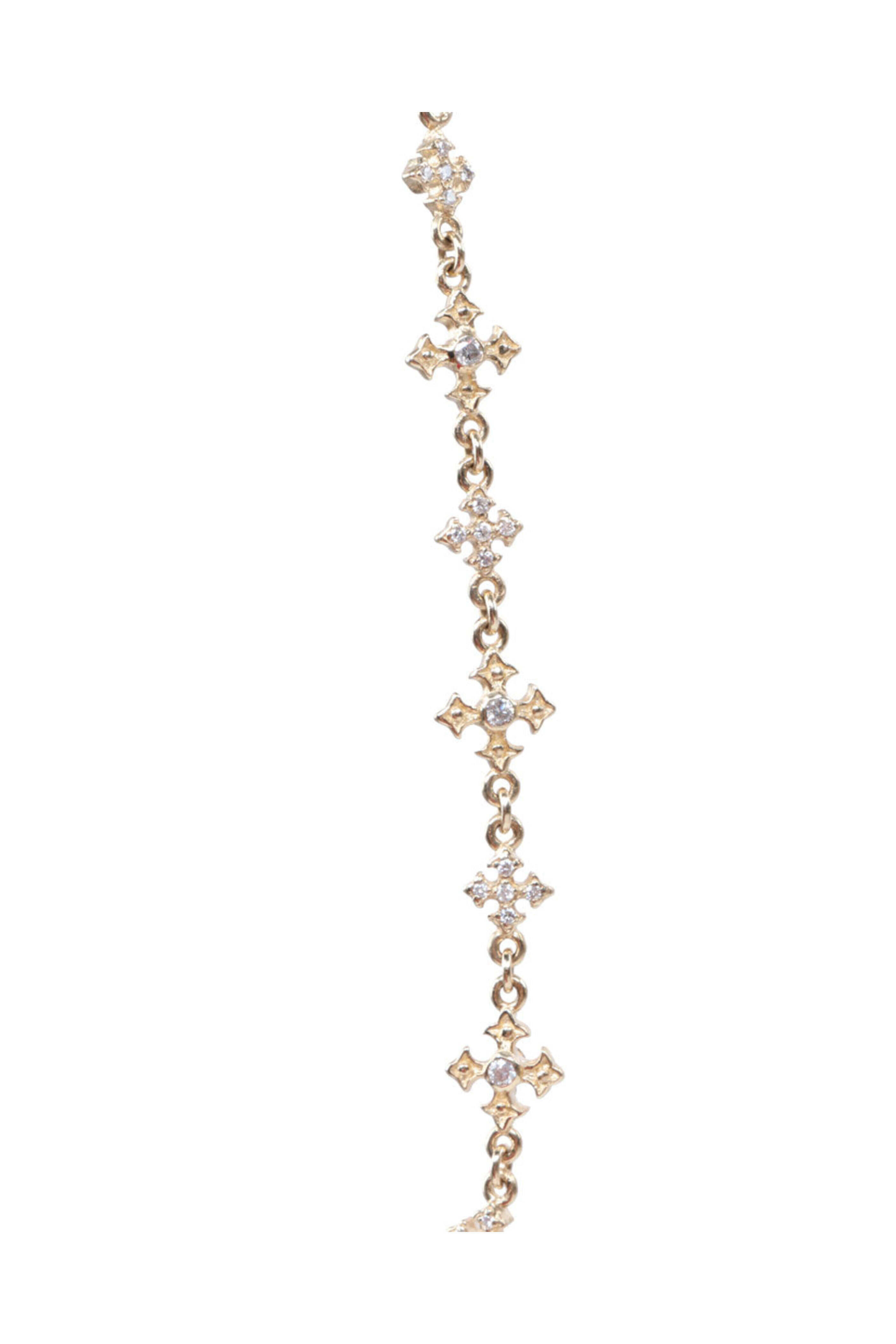 Loree Rodkin - Diamond Cross Chocker Necklace