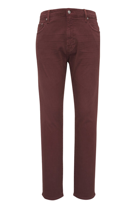 AG Tellis 7 Years Sulfur Cranberry Modern Slim Pant