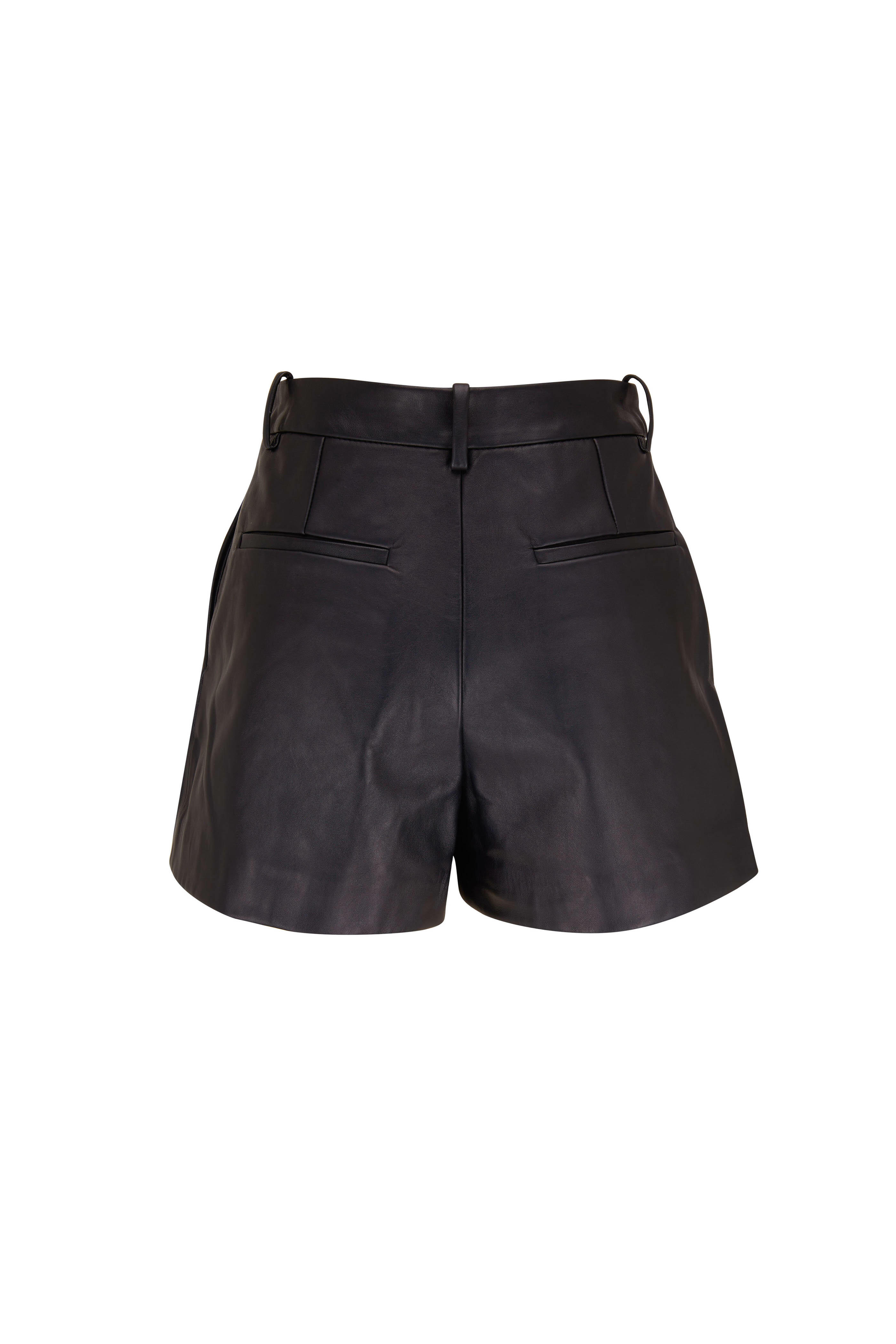 Nili Lotan Cassie Leather Shorts