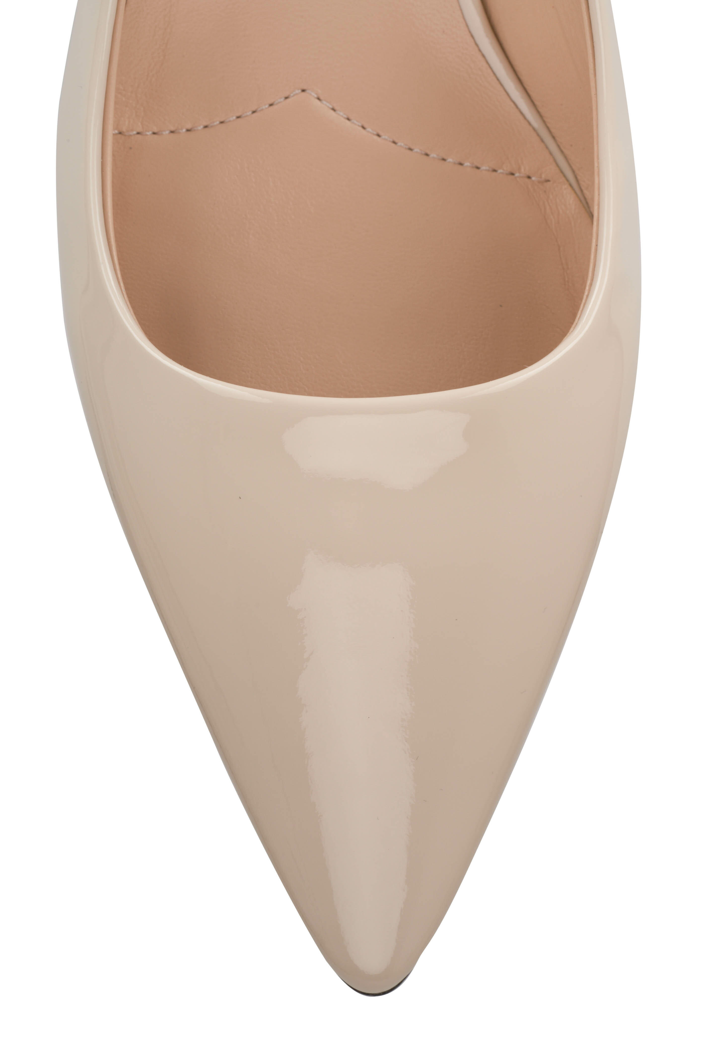 Prada - Avorio Patent Bow Slingback Pump, 45mm | Mitchell Stores Prada - Avorio Patent Bow Slingback Pump, 45mm | Mitchell Stores