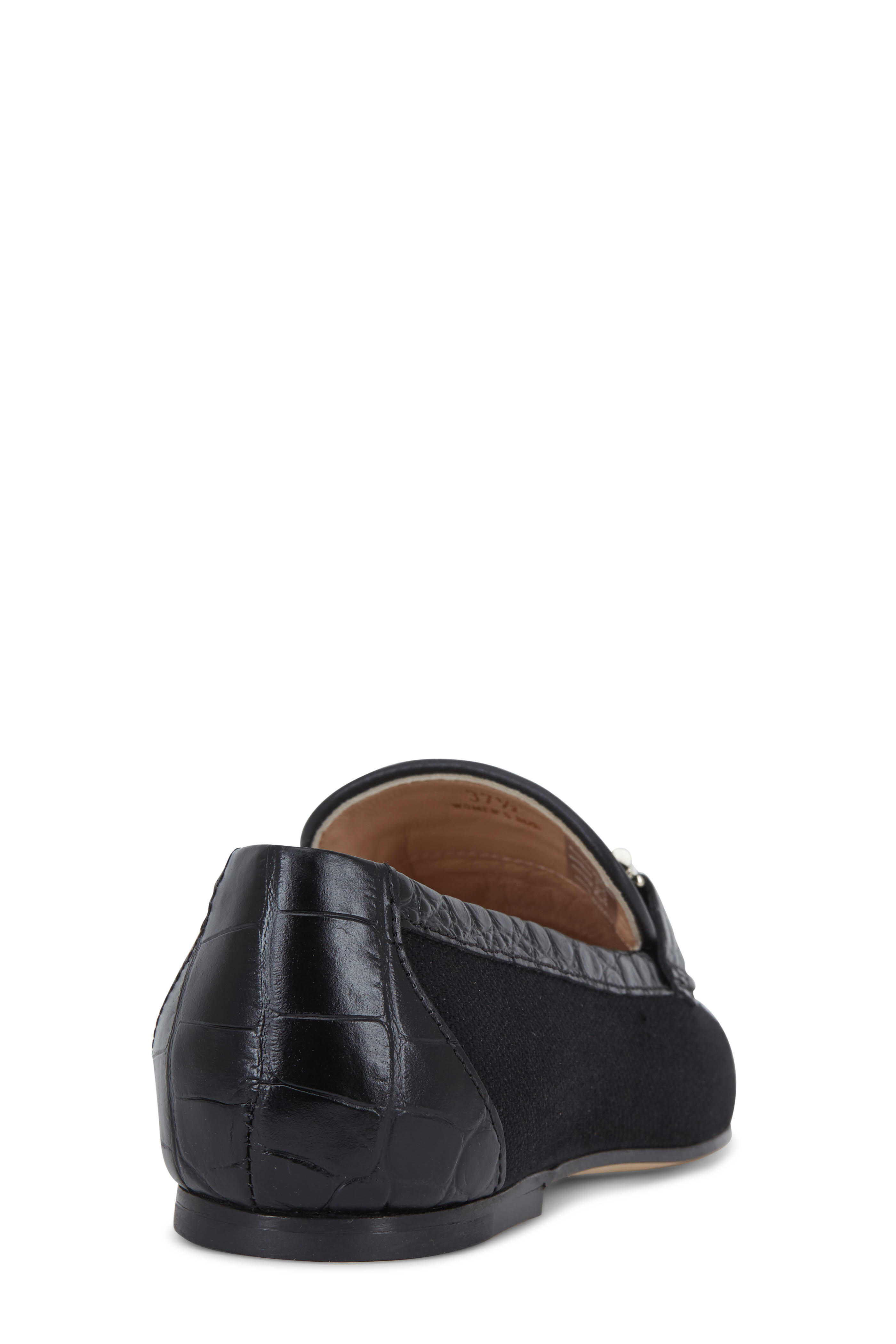 Tod's Chain-Strap Loafers - Black