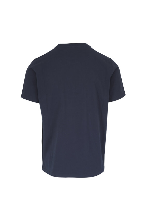WAHTS Navy Blue Stretch Jersey T-Shirt - view 2