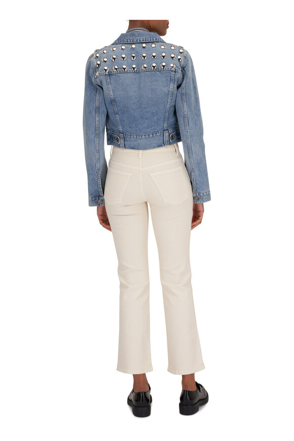 Khaite - Vivian Ivory Bootcut Jean