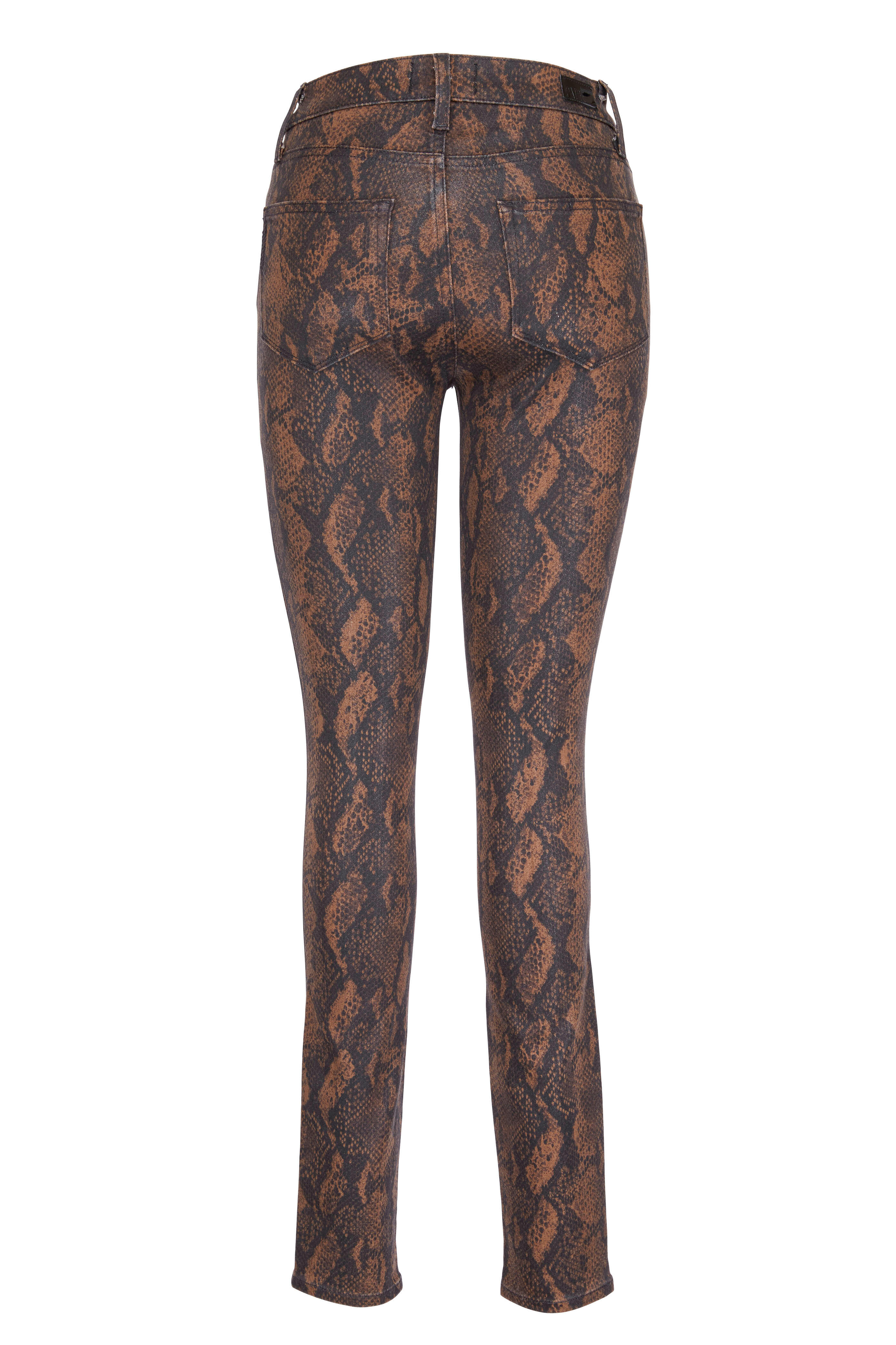 Zara Snake Print Brown Jeans Size 4 - 46% off