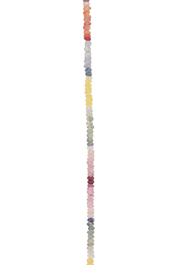 Cristina V. Multicolor Sapphire Rondelle Bracelet - view 2
