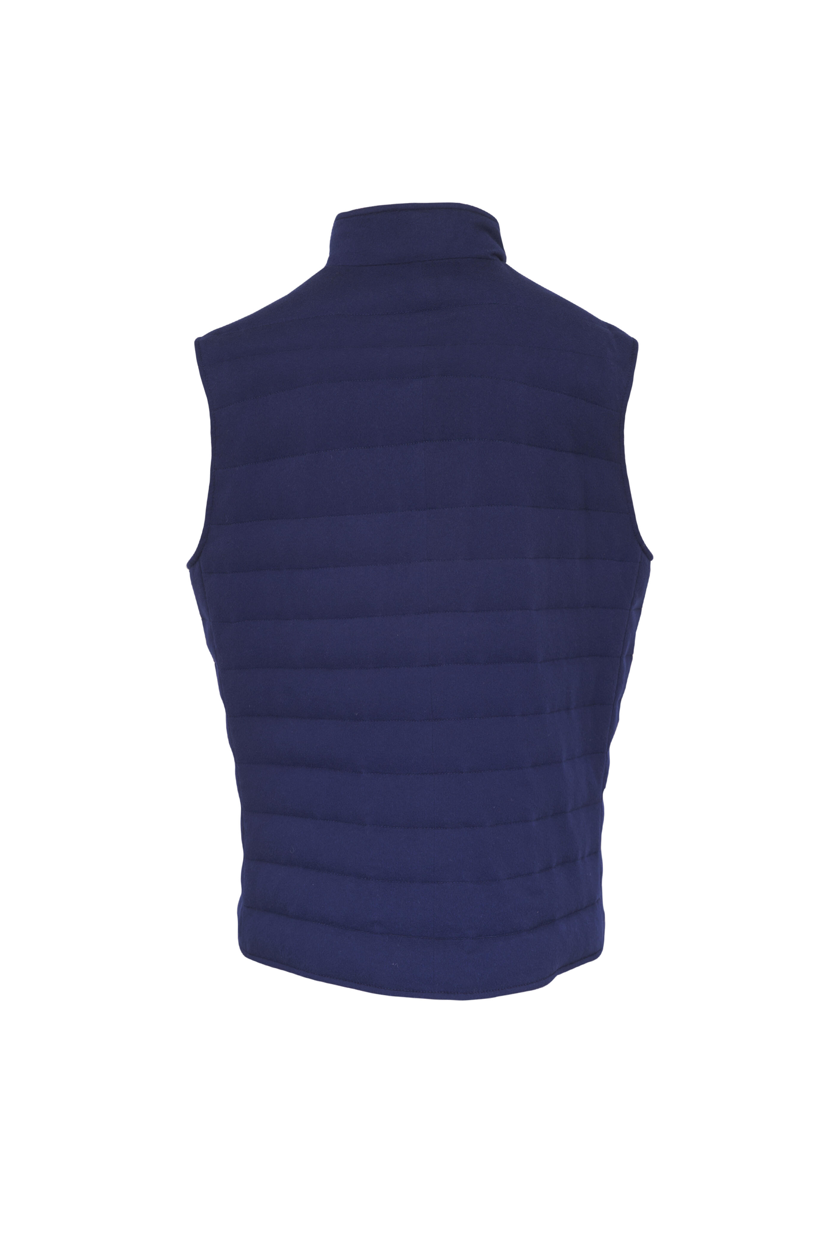 Brunello Cucinelli - Royal Blue Quilted Cashmere Vest