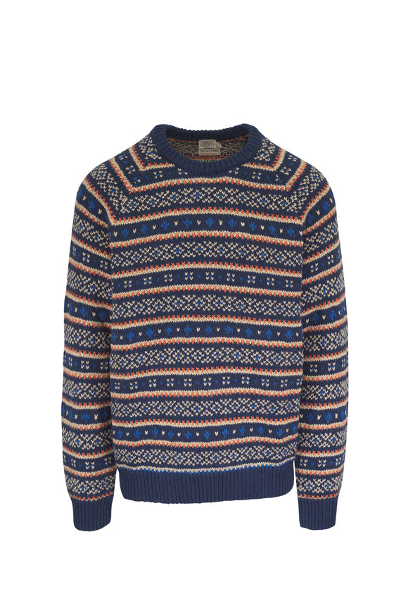 Faherty Brand Northern Nights Fair Isle Nordic Sweater - view 1