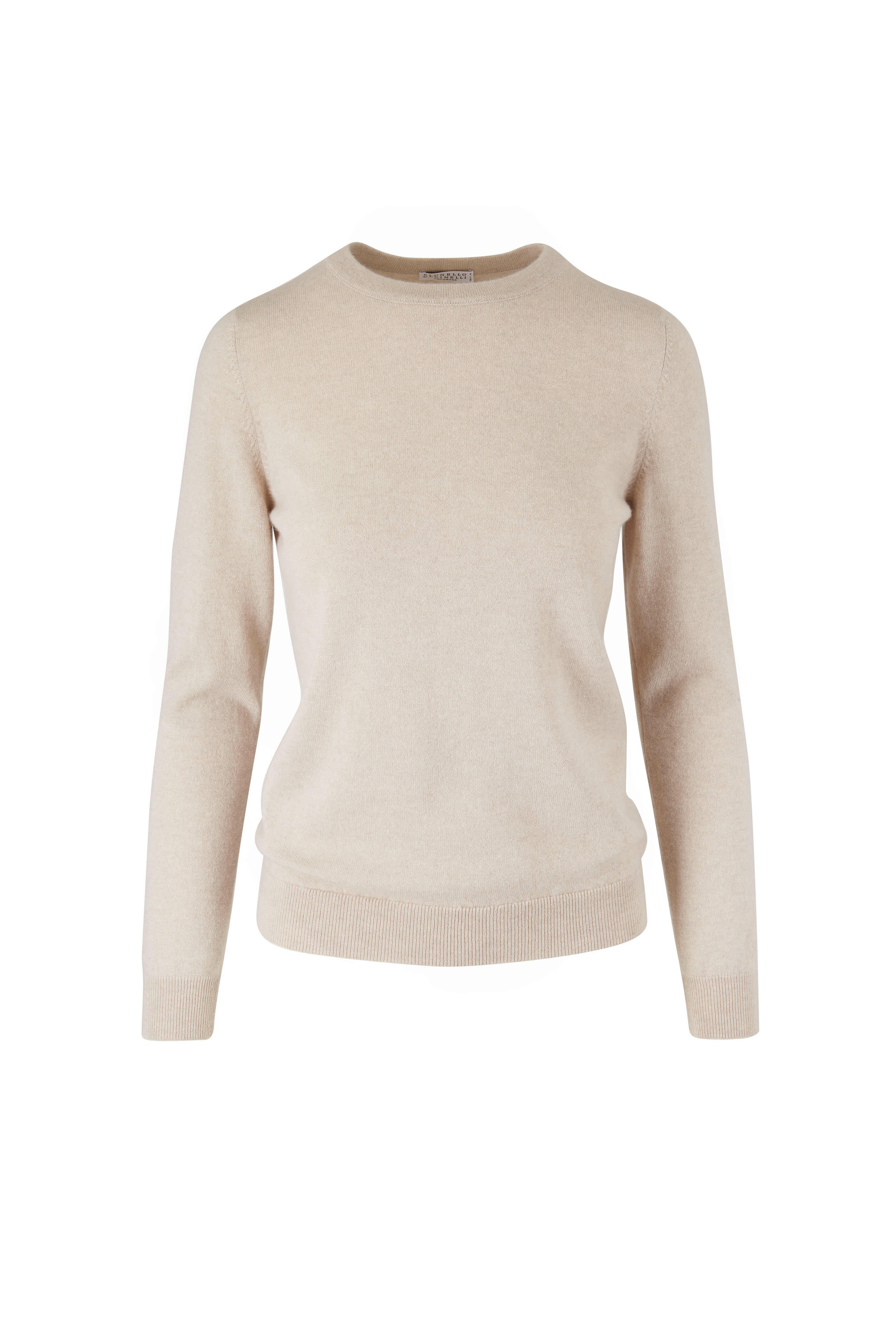 Brunello Cucinelli - Feather Cashmere Crewneck Sweater