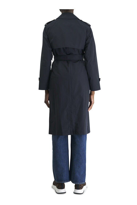 Nili Lotan - Toussaint Dark Navy Trench Coat