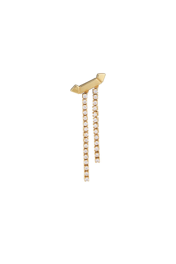 H. Stern - Noble Gold Diamond Zephyr Earrings | Mitchell Stores