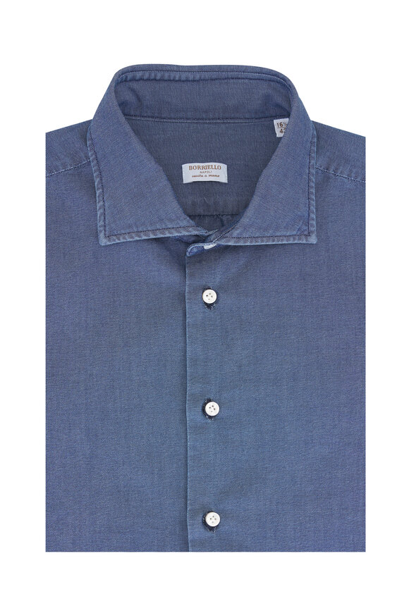 Tシャツ・カットソー BORRIELLO FW24 'Marechiaro' shirt (19050 1) Borriello Designer Collection | Mitchell Stores