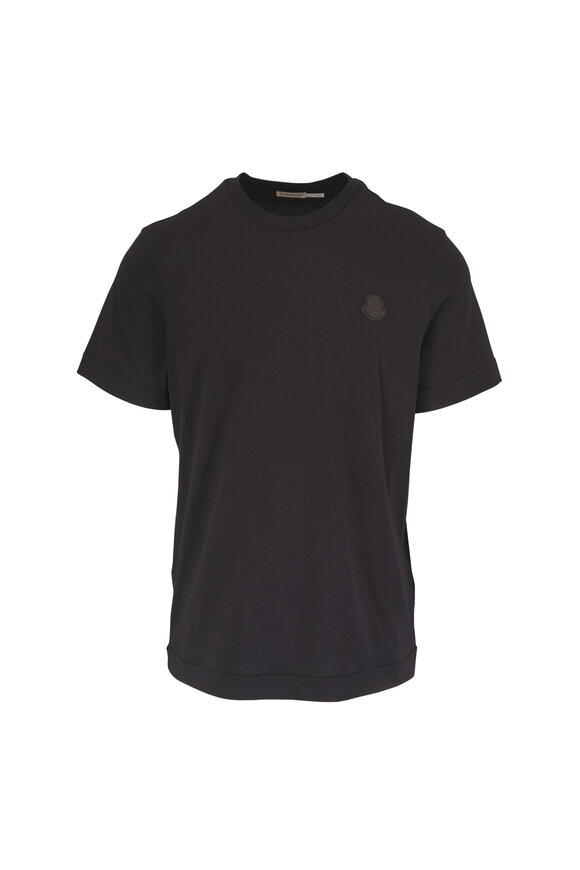 Moncler Dark Navy Cotton T-Shirt - view 1