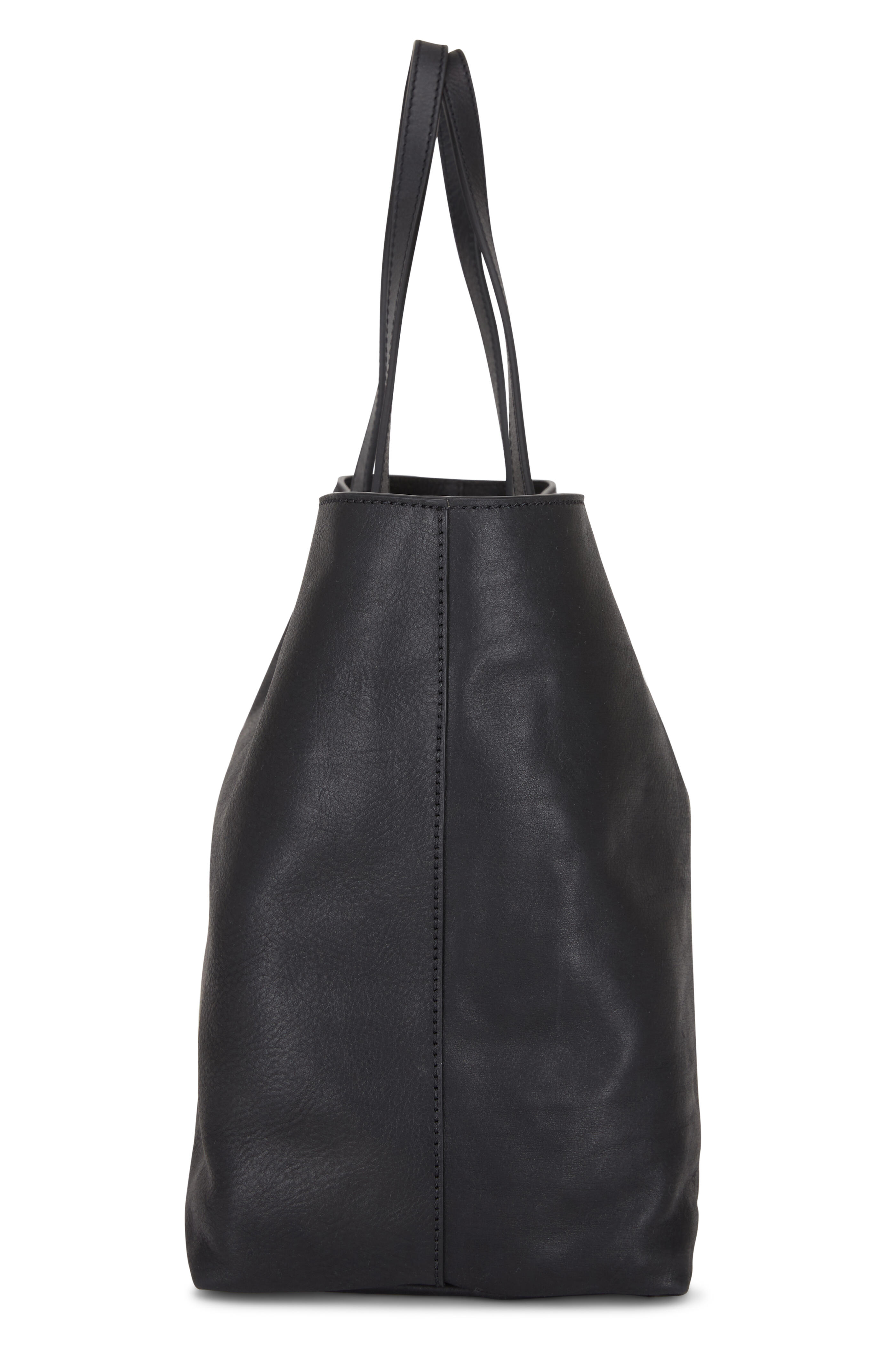 Golden Bear ●Side Pocket Tote Bag BLACK Black Canvas Tote – The Golden Bear