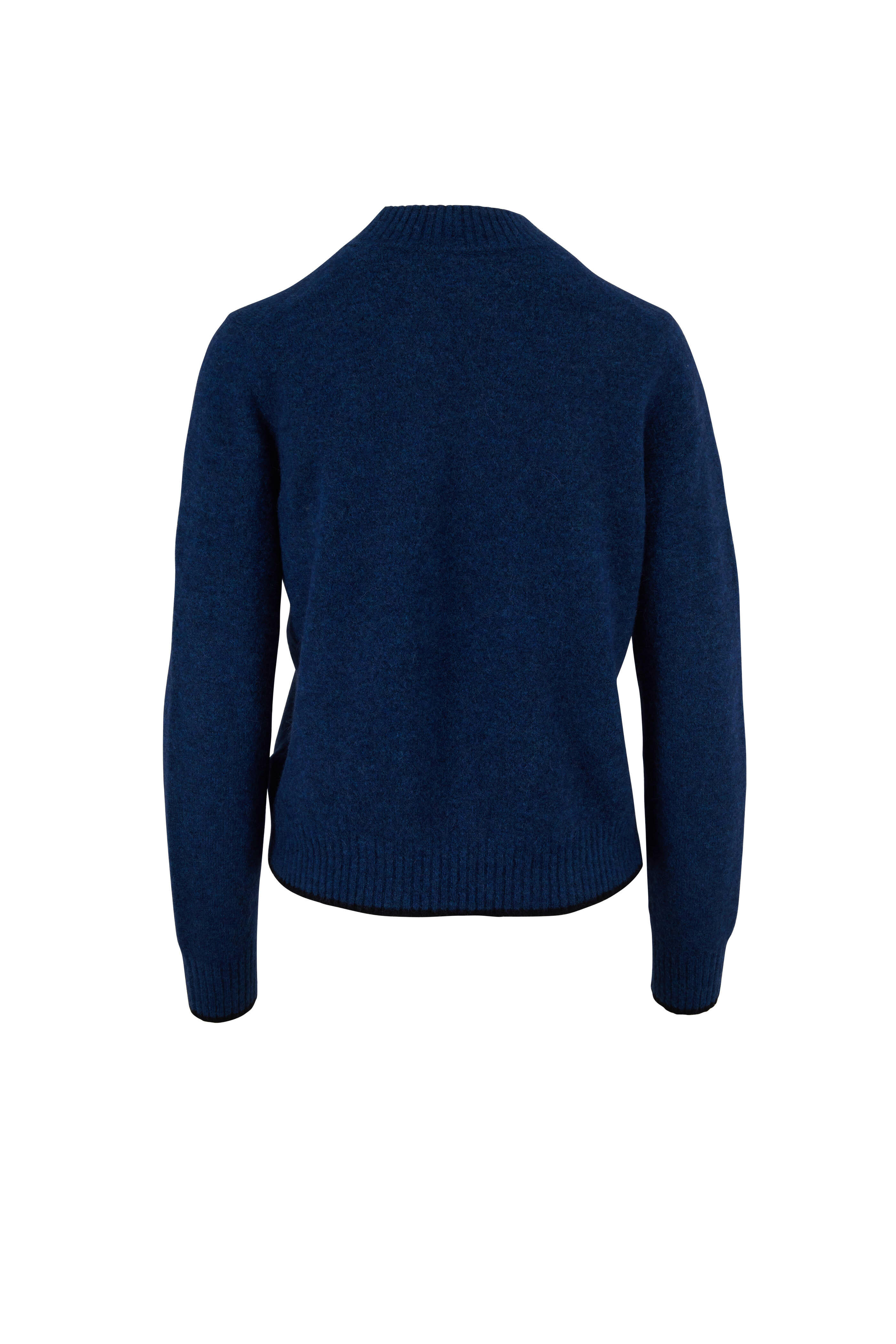 Vince - Hydra/Black Contrast Tip Sweater