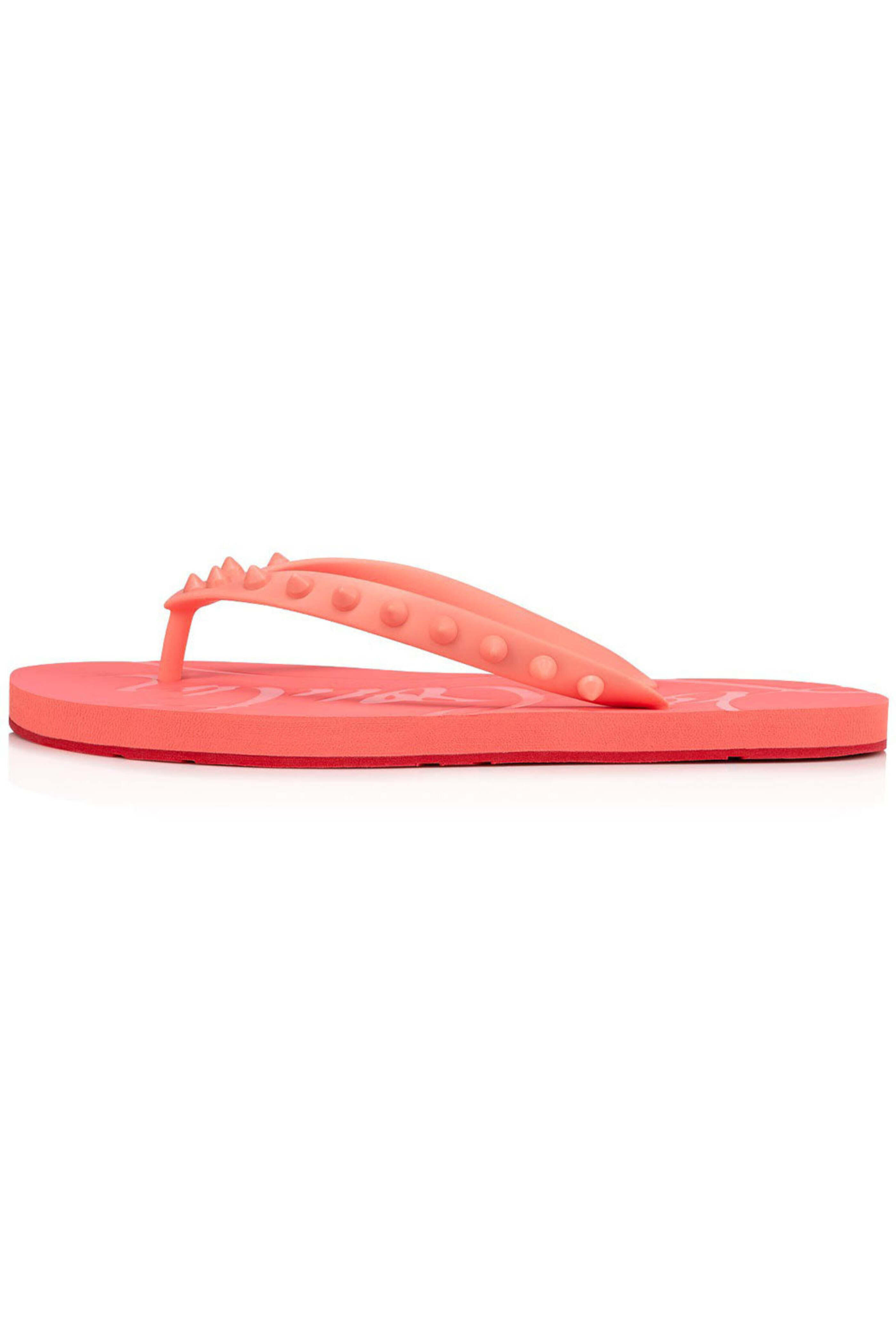Christian Louboutin - Loubi Flip Donna Flat in Operette