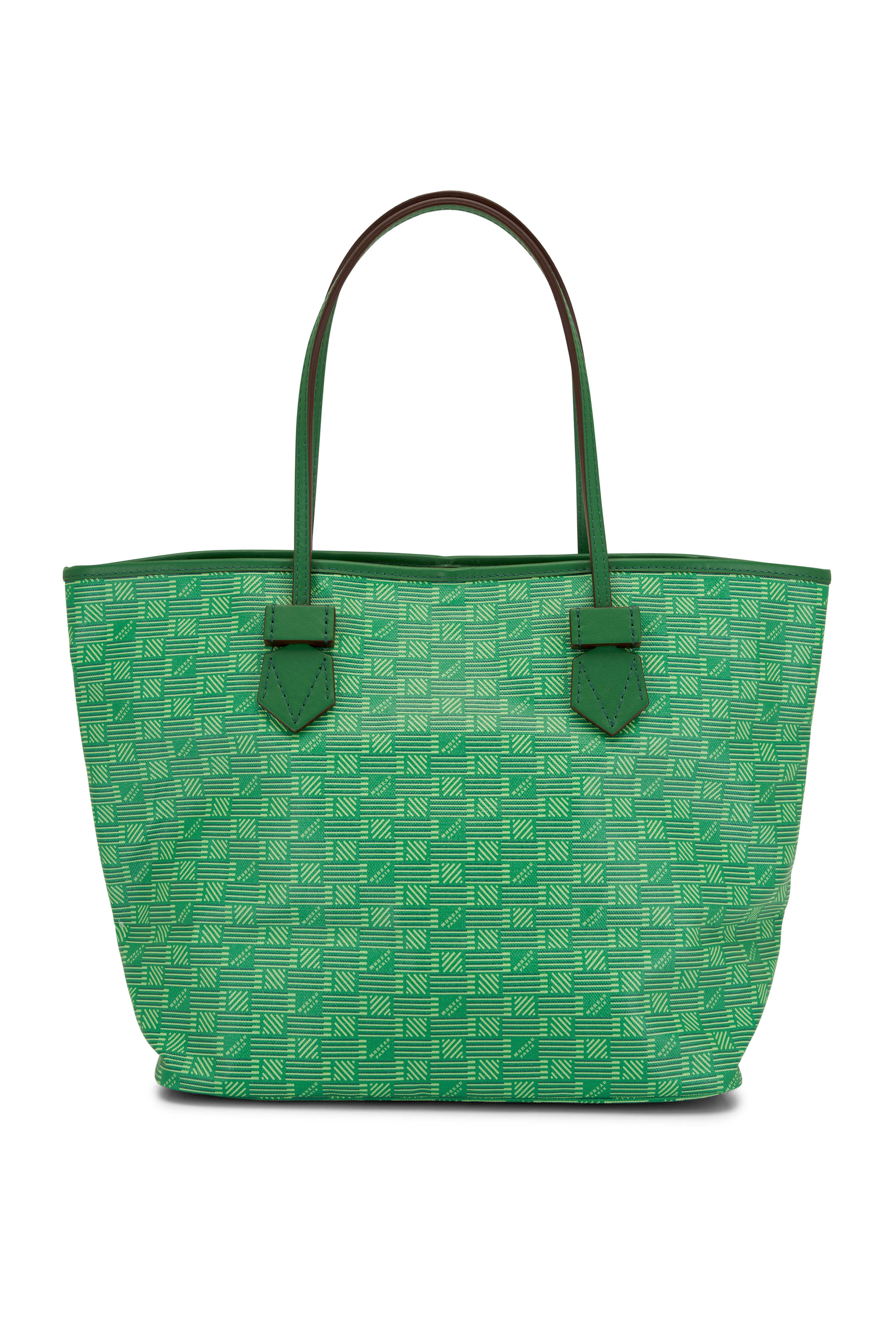 Moreau Paris - Medium Saint Tropez Green Monogram Tote