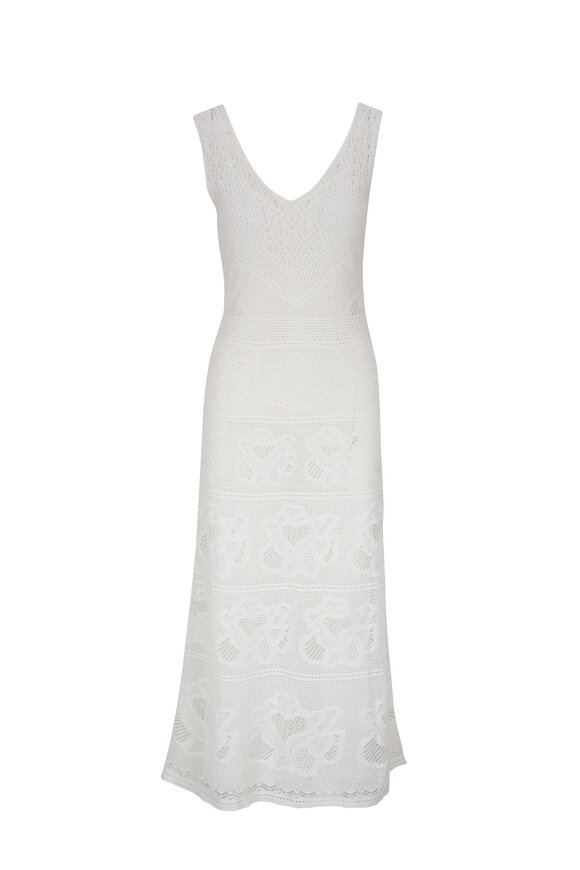 Rani Arabella - Green & White Silk Safari Print Cap-Sleeve Dress