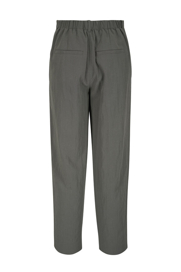 Vince Grace Sea Green Side Strap Mid-Rise Pull-On Pant - view 5