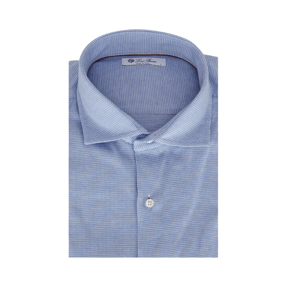 loro piana dress shirt LORO PIANA $675 Dress Shirt In 100% Ultra-Fine CottonNew with Tags
