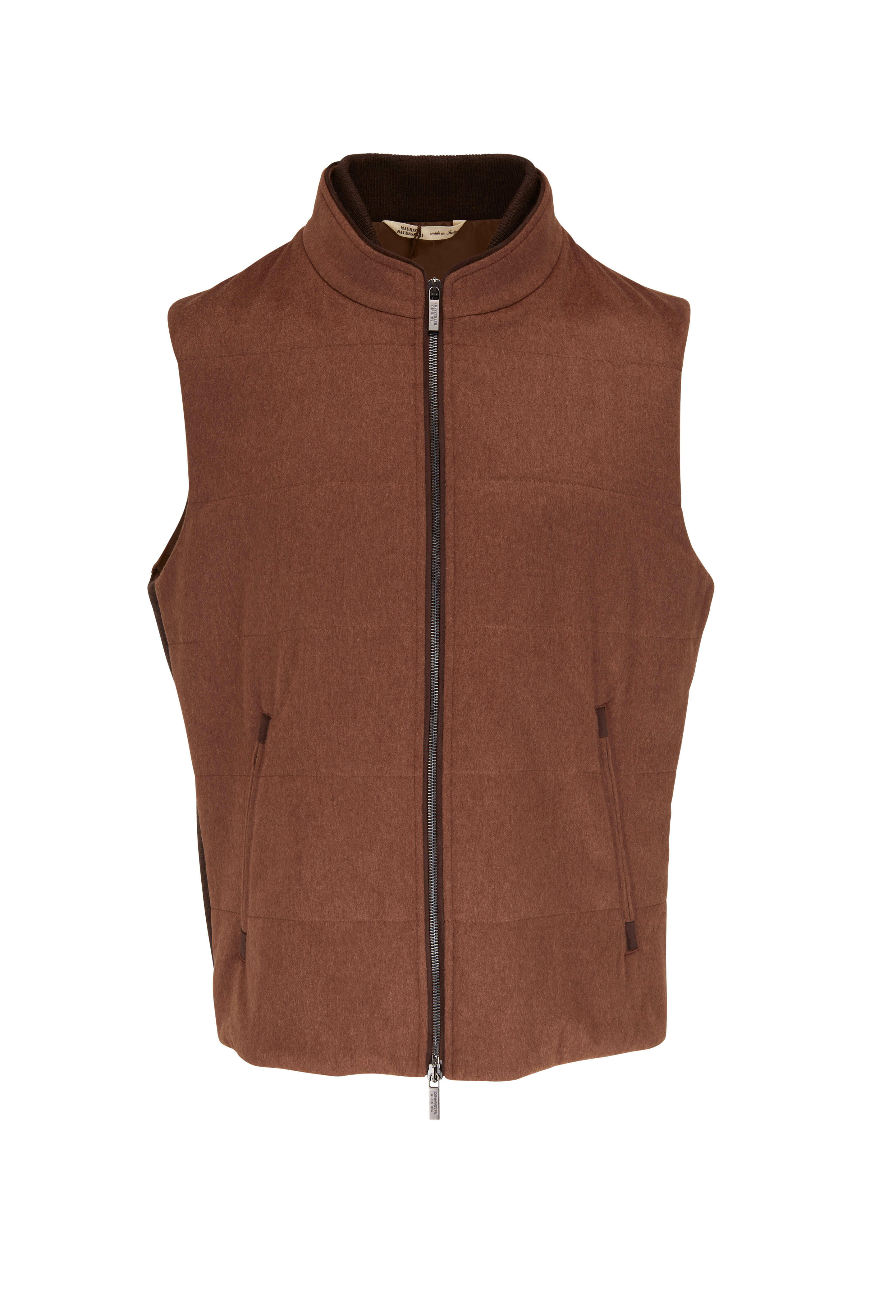 Maurizio Baldassari - Cinnamon Cashmere Vest