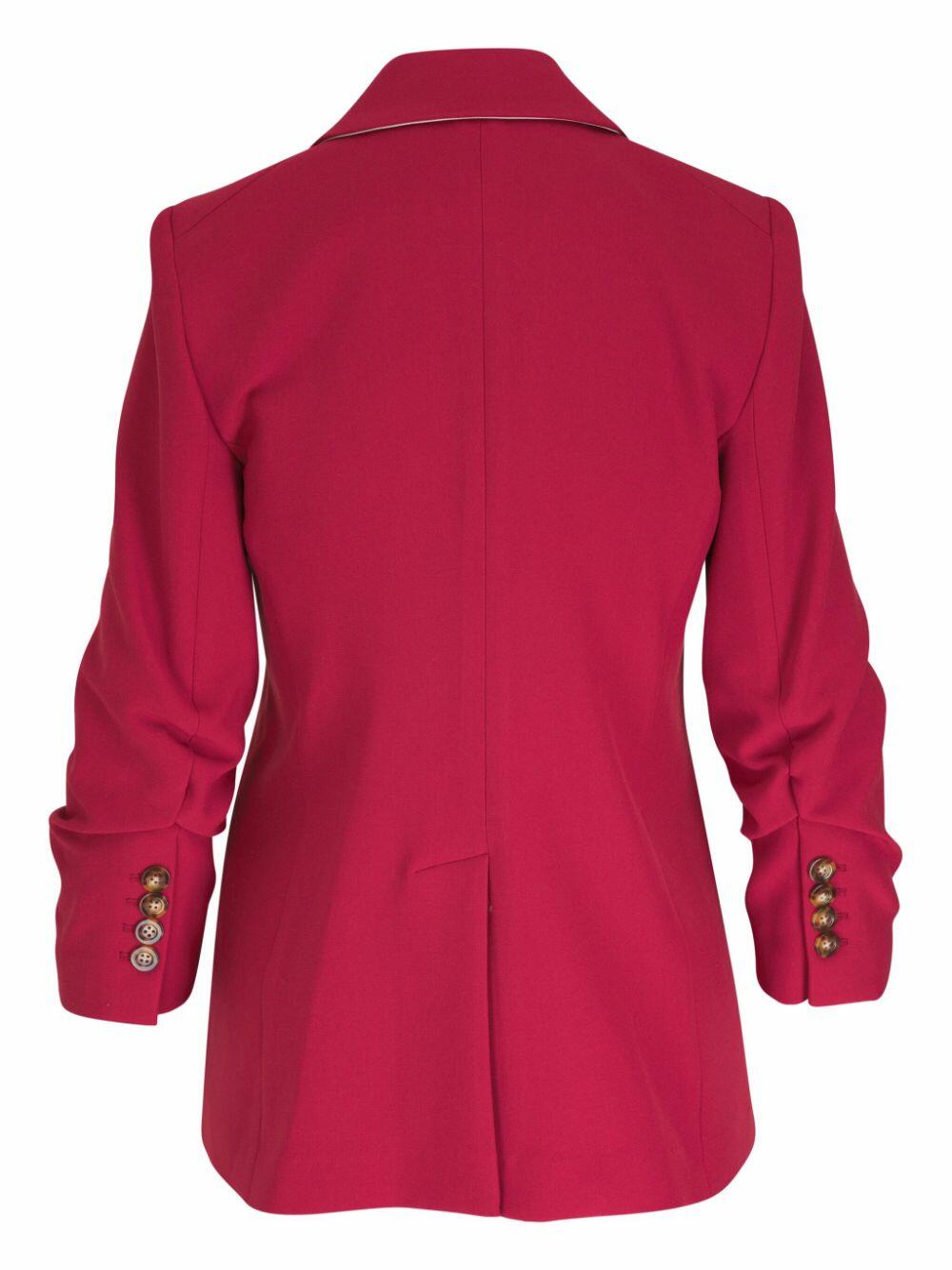 Veronica Beard - Hirsh Brick Red Dickey Jacket | Mitchell Stores
