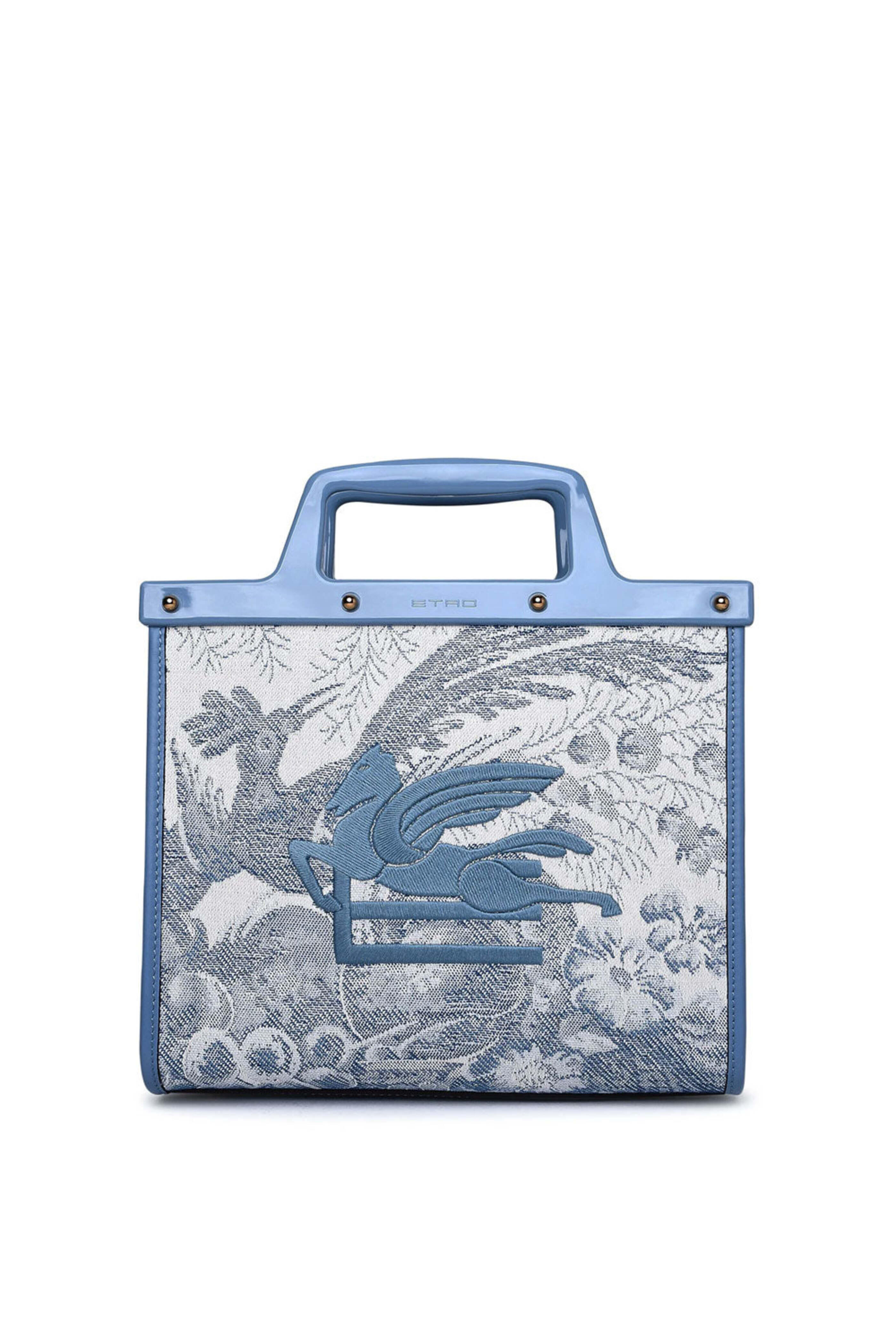 Etro - Love Trotter Tote in Denim | Mitchell Stores