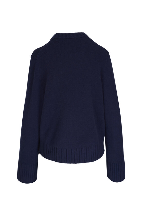 Dorothee Schumacher - Modern Statements Navy Blue Sweater 