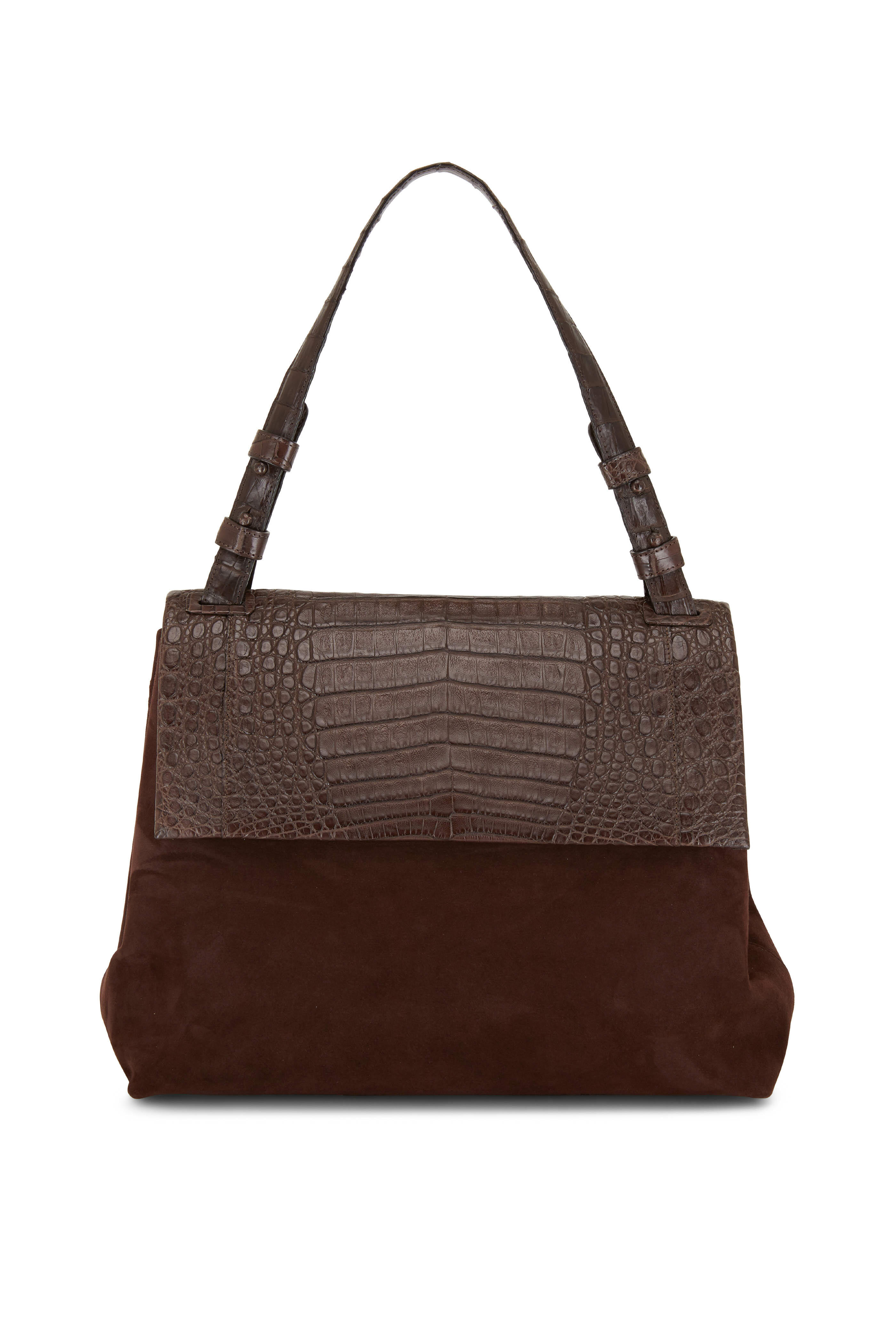 Shoulder Bag for Women in Dark Brown: Sophie