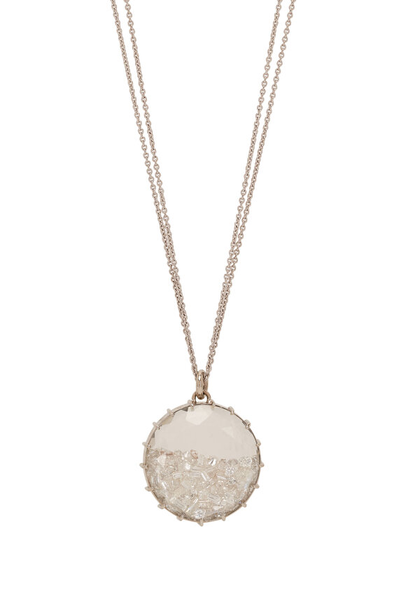 Renee Lewis - Shake© 3.7CT White Diamond Pendant Necklace