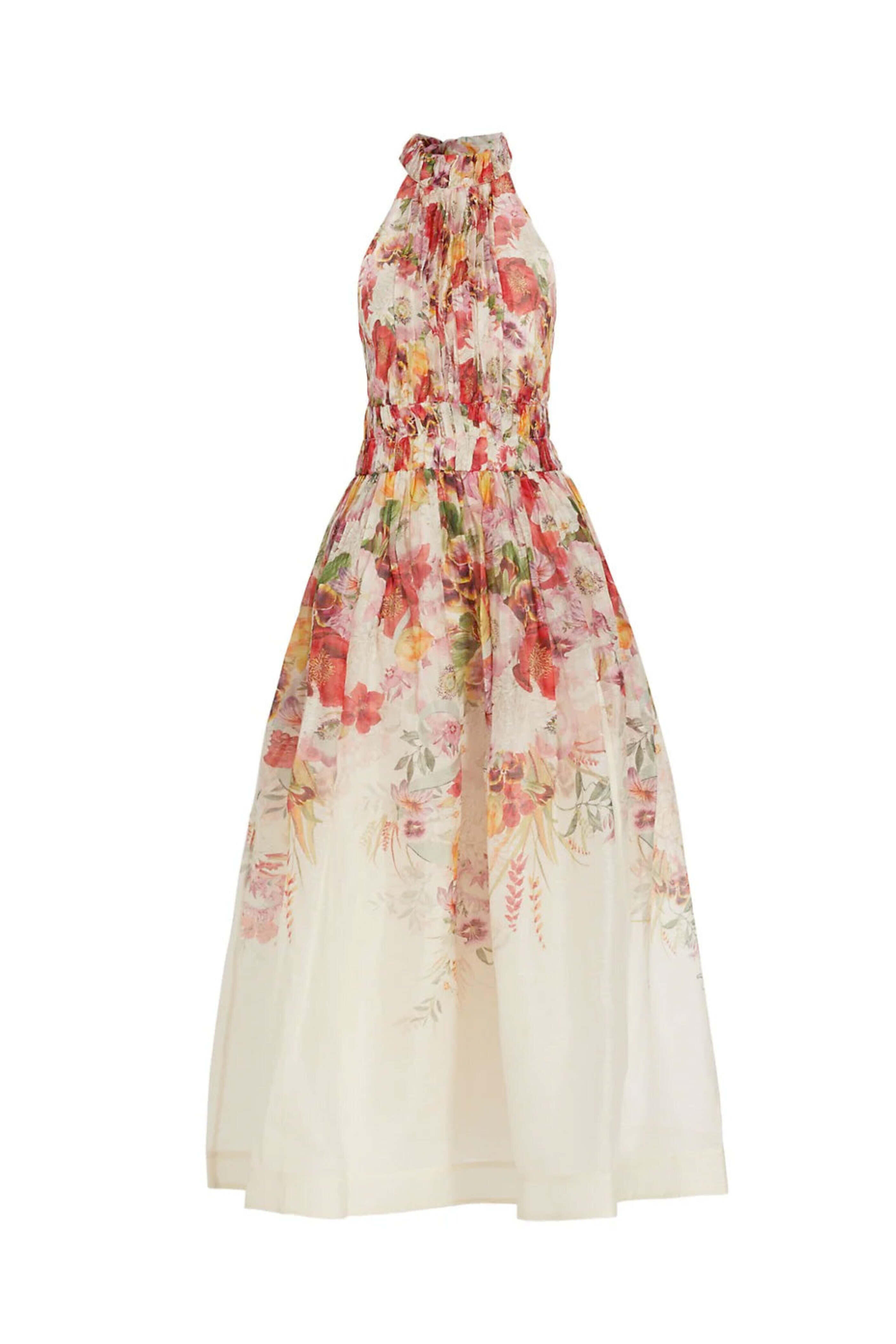 【ZIMMERMANN】フレア ワンピース ZIMMERMANN Maxi dress Zimmermann Ecru size 1 0-5 in Cotton - 44023667