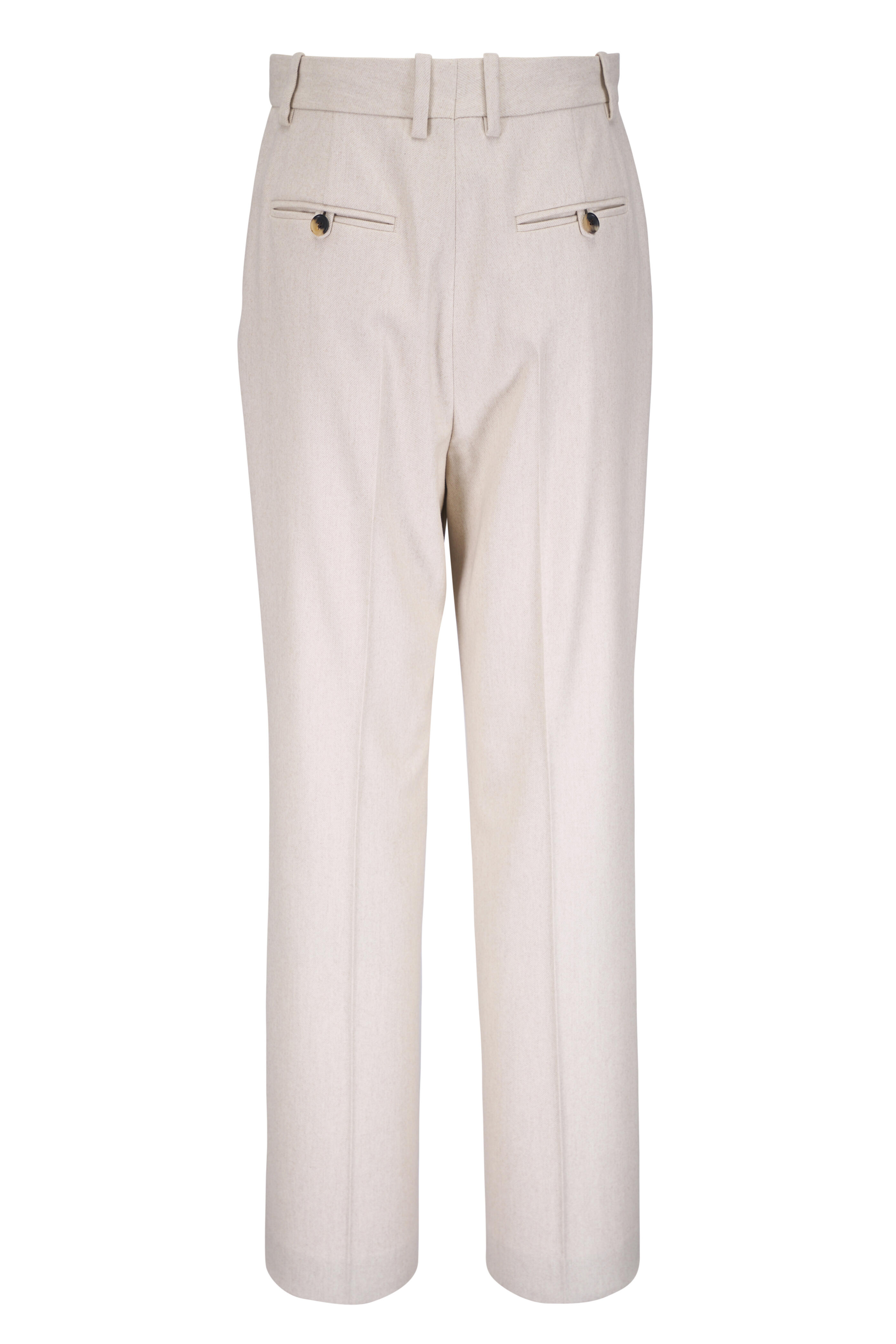 Loro Piana - Dermot Beige Wool & Cashmere Pant