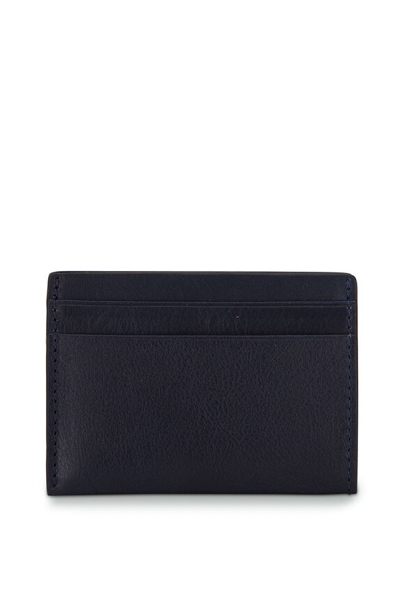 Bosca - Weekend Blue Black Card Wallet