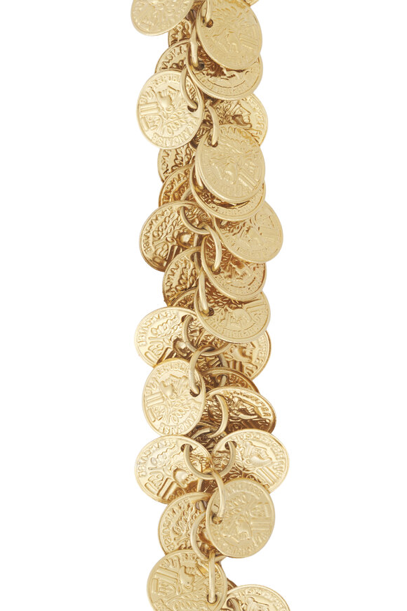 Cristina V. Gypsy Coin Chain Bracelet - view 2