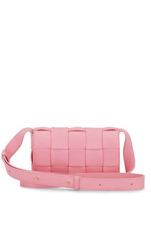 Bottega Veneta - Cassette Ribbon Woven Leather Shoulder Bag