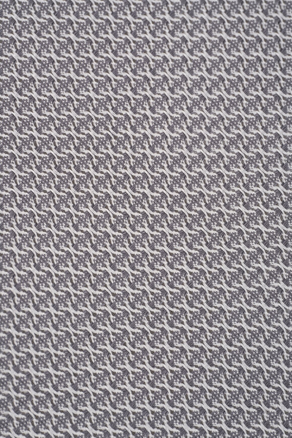 Robert Jensen - Grenadine Silver Silk Necktie