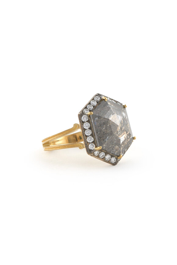 Sylva & Cie - Rough Cut Diamond Ring