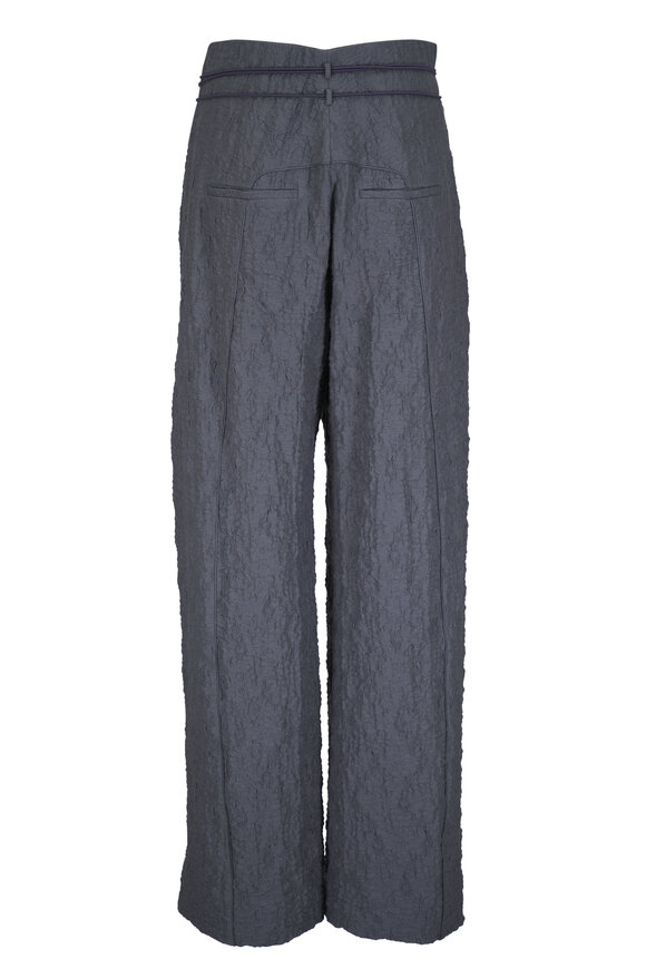 KZ_K Studio - Kappl Gray Textured Pant