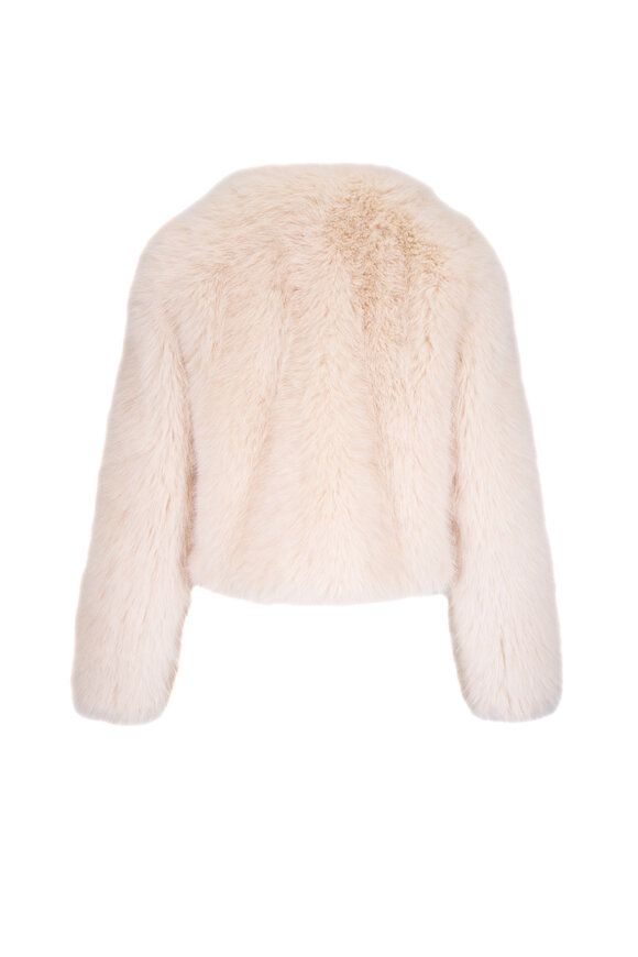 Viktoria Stass - Ivory Vegan Fur Jacket