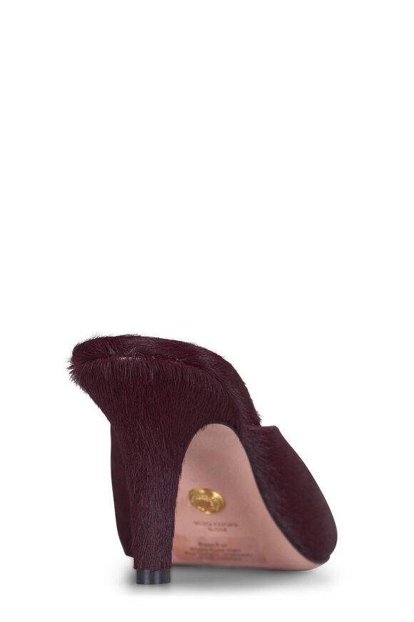 Veronica Beard Rochelle Burgundy Mule, 75mm - view 3